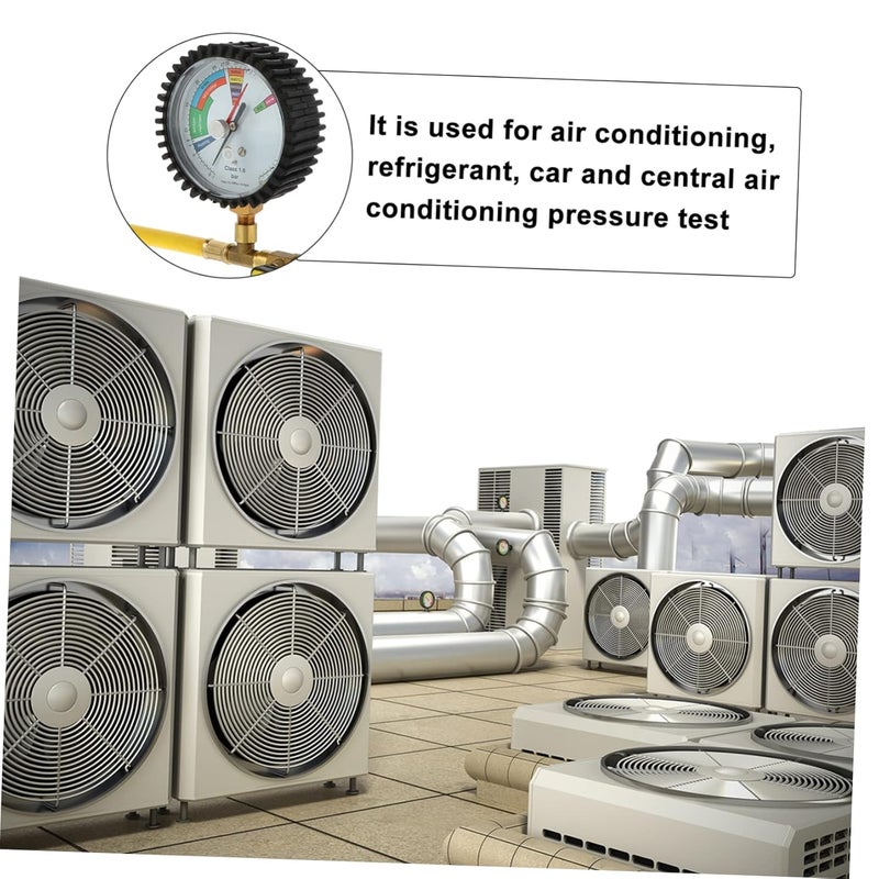 Durable AC Refrigeration Pressure Gauge Tester for Home and Automotive Systems - Image 2